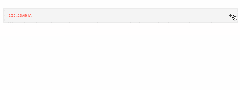 React ExpansionPanel component with custom icons