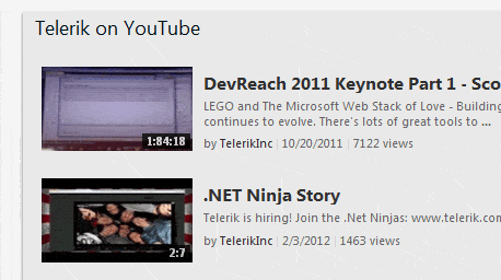 Telerik UI for ASP.NET AJAX ListView - templates