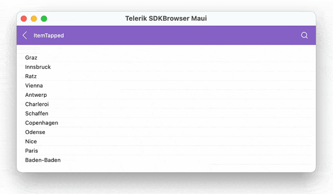 .NET MAUI CollectionView Events and Commands