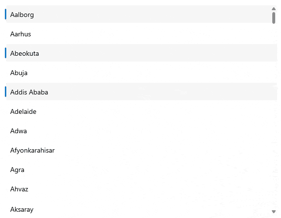 .NET MAUI CollectionView Scrolling