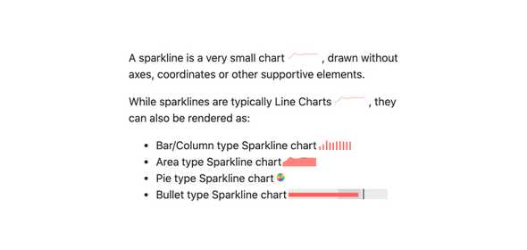 React Sparkline - Overview, KendoReact UI Library