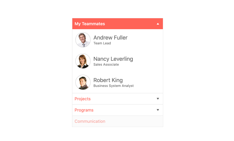 Kendo UI for Angular PanelBar - Overview