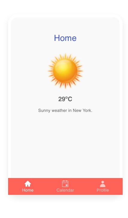 Bottom Navigation Custom Rendering