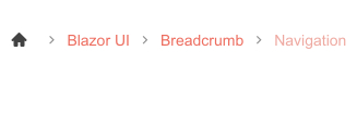 Telerik UI for Blazor Breadcrumb - Navigation