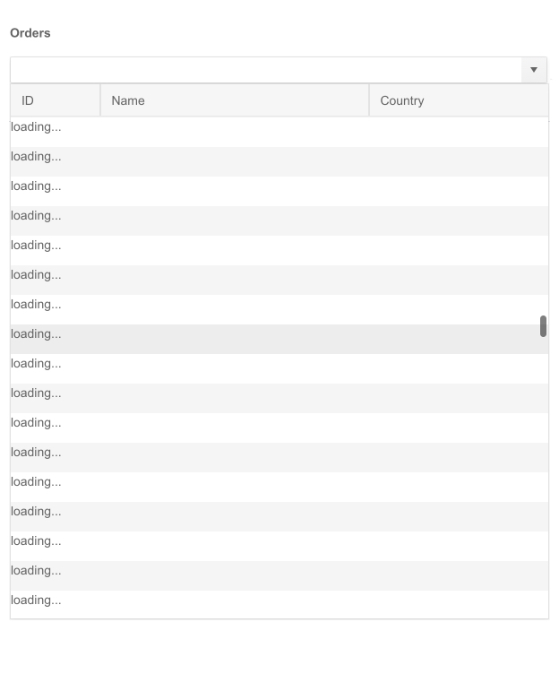 Telerik UI for ASP.NET Core MultiColumnComboBox