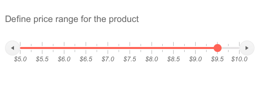Telerik UI for Blazor Slider - Label Template