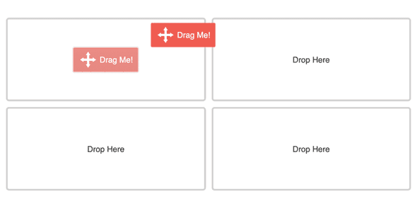 React Drag and Drop Drag hint demo