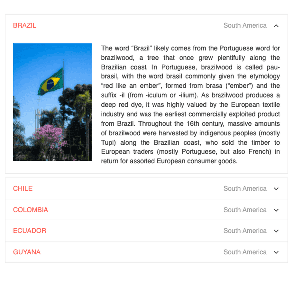 React ExpansionPanel component Overview
