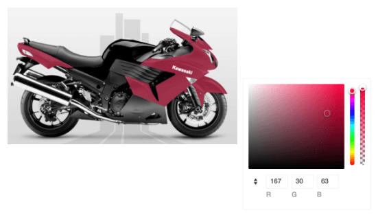 ColorGradient Header