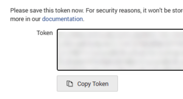 Telerik Access Token Provisioning in the RS.NET UI