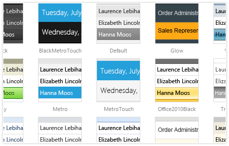 Built-In Skins to Style Your ASP.NET AJAX Chart