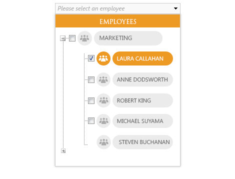 Telerik UI for ASP.NET AJAX DropDownTree - templates