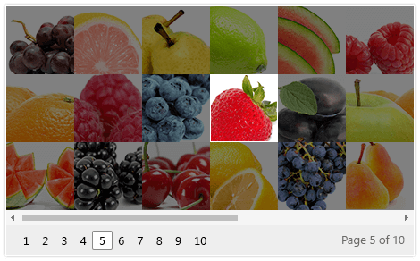 Telerik UI for ASP.NET AJAX ImageGallery - paging