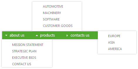 Telerik UI for ASP.NET AJAX Menu - expand directions