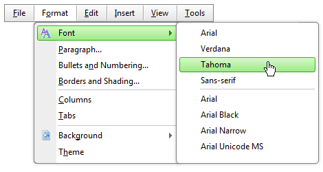 Telerik UI for ASP.NET AJAX Menu - rounded corners