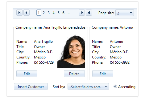 Telerik UI for ASP.NET AJAX SharePoint Listview Web Parts