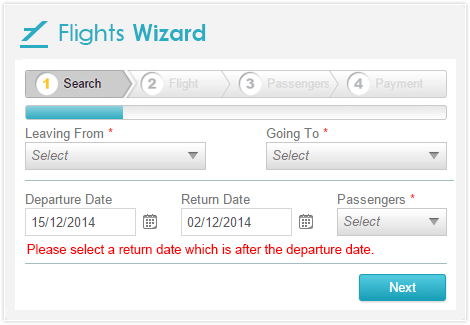 Wizard for ASP.NET Web Forms with built-in validation 