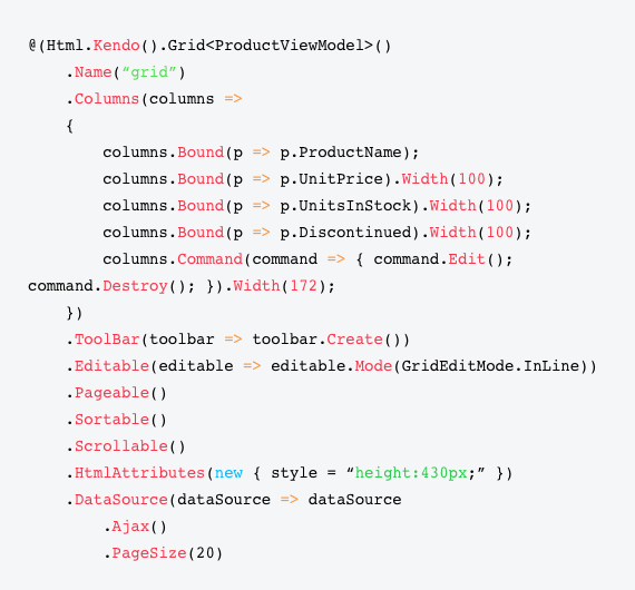 Write and Run Razor Code