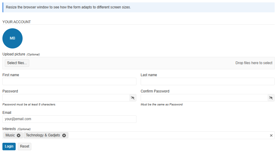 Angular Form Component