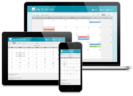 Telerik UI for ASP.NET AJAX Scheduler - Adaptive Behavior