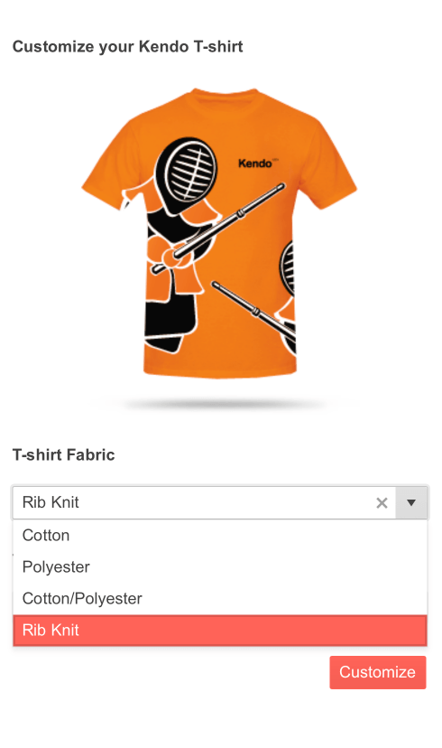 Telerik UI for ASP.NET Core ComboBox - Overview