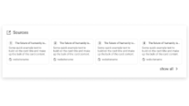 Conversational Sources