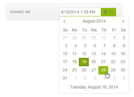 Edit Model Properties of ASP.NET MVC Date and Time Pickers