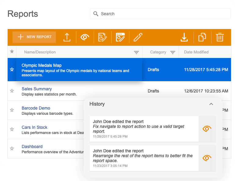 Telerik Devcraft Report Server Telerik Devcraft Report Server