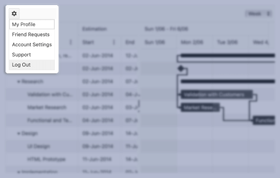 DropDownButton Header