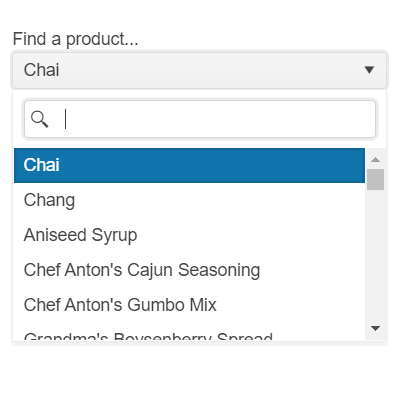 Kendo UI for jQuery DropDownlist Component Floating Label