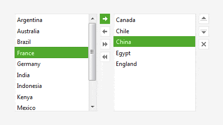 Telerik UI for ASP.NET AJAX ListBox - listing items