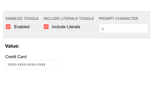 Telerik UI for Blazor MaskedTextBox Customizations