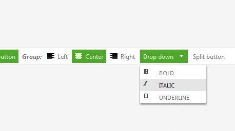 Telerik UI for ASP.NET AJAX Toolbar - flexible toolbars